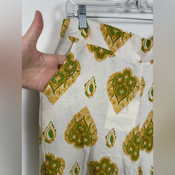 NWT Haute Hippie Linen Blend Short Sleeve and Wide Leg Set Size Large - Picture 7 of 16